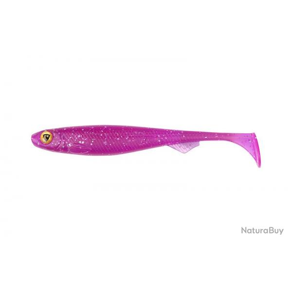 Leurre Souple FOX RAGE Slick Shad 13cm  l'unit PURPLE RAIN