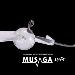 Tête plombée MUSAGA Lip Jig H1/0 - 90°-0.1-0.5m