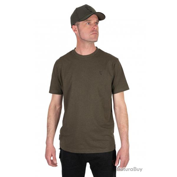 T-shirt Fox Collection T Green & Black Small