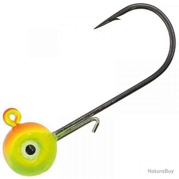 TETE PLOMBEE FOOTBALL JIG HEAD ATOMIC 21gr - Par 3 Taille 4/0