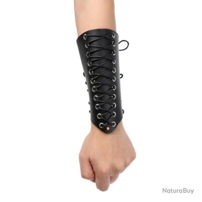Bras De Protection Pour Tir à L'arc - Réglable - Homme - Noir (sans Marque)