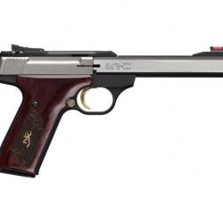 Pistolet Browning Buck Mark Medaillon Stainless Cal. 22LR