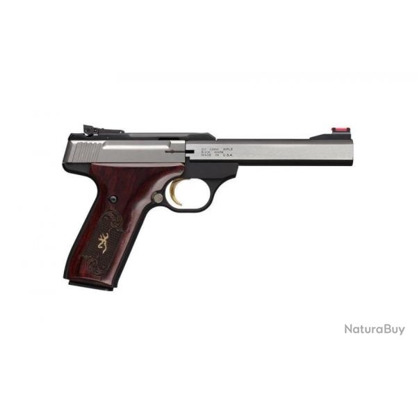 Pistolet Browning Buck Mark Medaillon Stainless Cal. 22LR