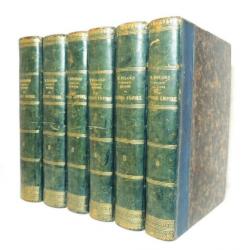 Taxile Delord. Histoire du Second Empire 1848-1869. 6/6 vols 1874