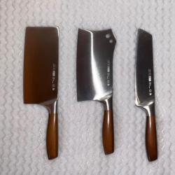 Lots de 3 couteaux de cuisine lame INOX