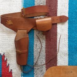 Holster western Hahn 45 fast draw