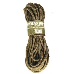 Corde commando Miltec - 15m Beige 9mm