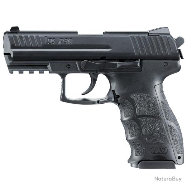 Pistolet  blanc P30 (Calibre: 9mm PAK)