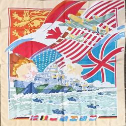 D-DAY foulard 50ème anniversaire du débarquement WW2