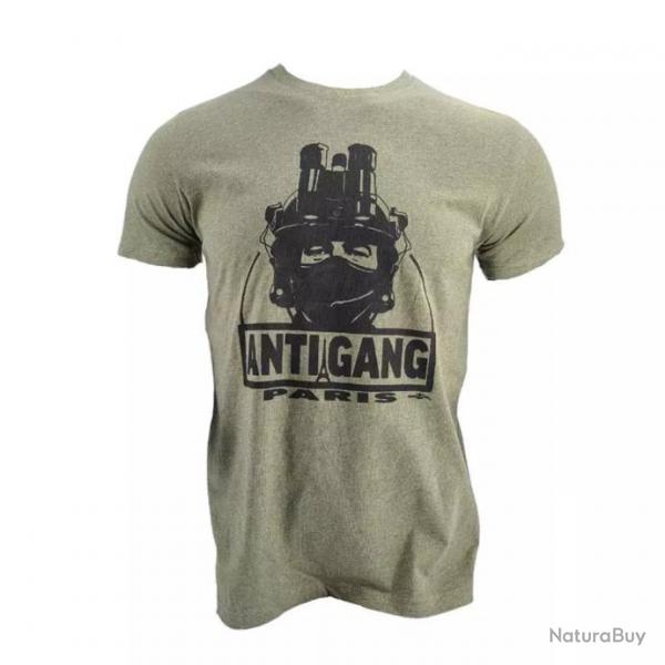 T shirt antigang khaki Khaki