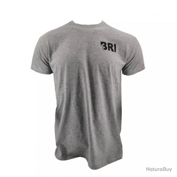 T shirt BRI classique gris Gris