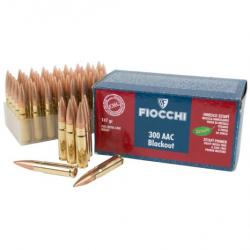 50 munitions FIOCCHI 300 AAC BLACKOUT 147 grains FMC