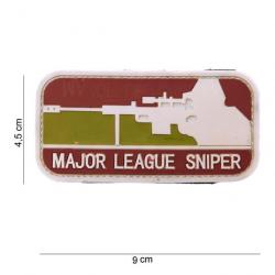 Patch 3D PVC Major league sniper brun | 101 Inc (0001 0849)