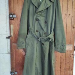 trench -coat overcoat U.S. époque Corée/Viet Nam