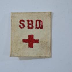 Copie patch insigne de cape infirmière SBM WW1 / WW2 reconstitution