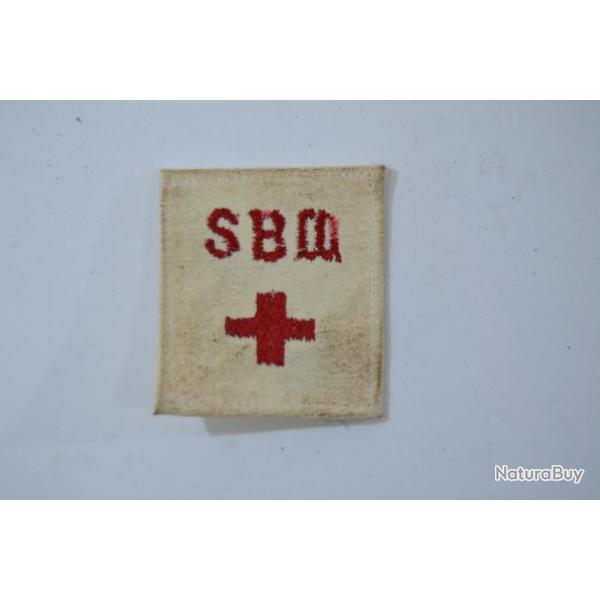Copie patch insigne de cape infirmire SBM WW1 / WW2 reconstitution