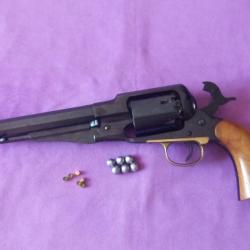 Revolver Pietta Remington 1858 poudre noire. Cal 36.