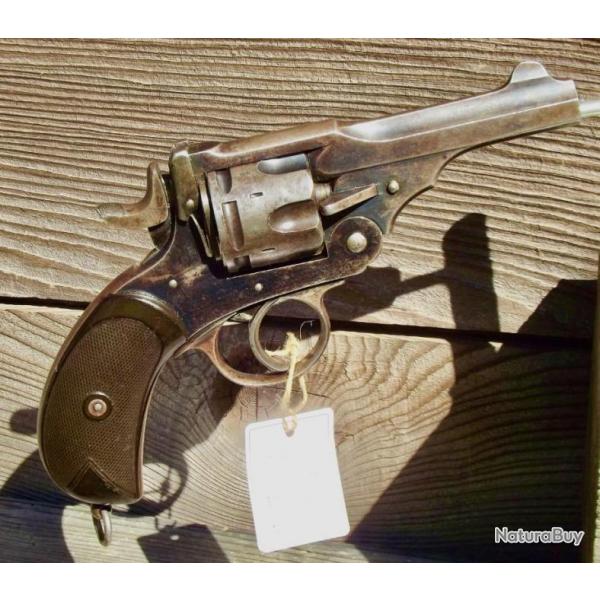.455 Webley MK II Revolver - 6 coups, canon 4 pouces, ejector automatique pas Colt Smith et Wesson