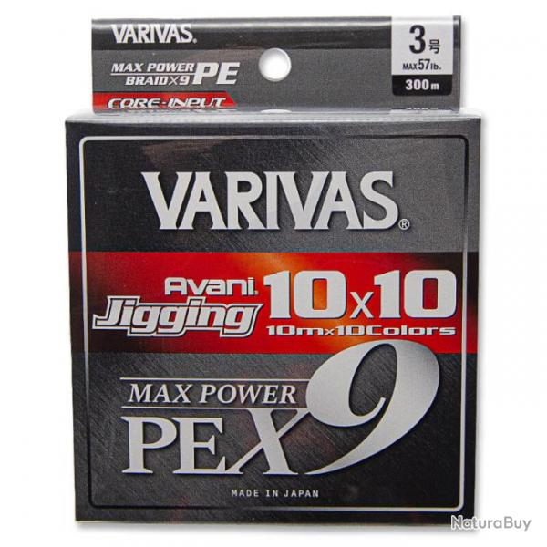Varivas Avani Jigging 10x10 Max Power X9 300m 57lb