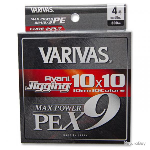 Varivas Avani Jigging 10x10 Max Power X9 68lb 300m