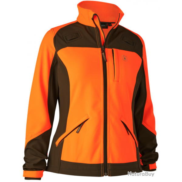 Veste softshell Roja Femme orange DEERHUNTER