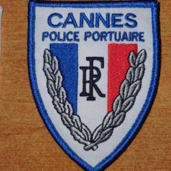 Ecusson police brigade portuaire cannes