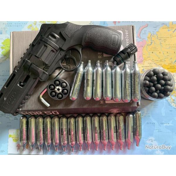 UMAREX HDR 50 T4E Revolver  balles de caoutchouc 11 joules