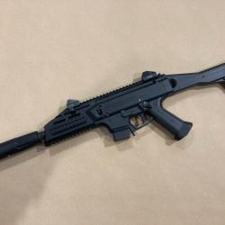 carabine CZ Scorpion EVO3 S1 calibre 9 para. + modérateur A-Tec Smg9