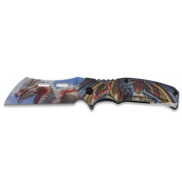 Couteau pliant - ABS Dragons - Albainox