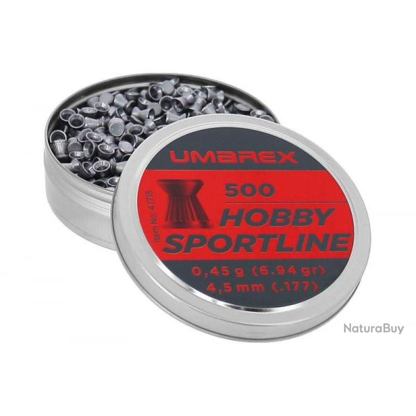 Plombs Hobby Sportline tte plate 4.5mm 6.94gr Umarex