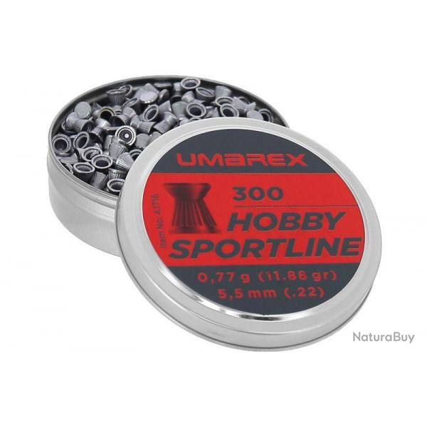 Plombs Hobby Sportline tte plate 5.5mm 11.88gr Umarex