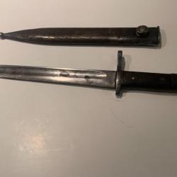 baionnette turque 1935 avec fourreau