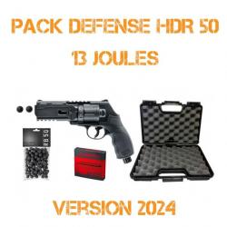 Pack HDR 50 13 Joules - 100 billes, 5 CO², mallette -Sécurité et Défense du domicile