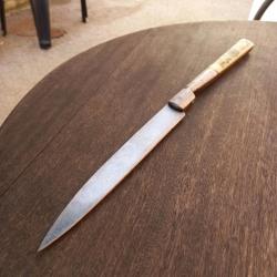 Ancien Géant et Solide Couteau CORSE VENDETTA 42 cm