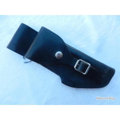 Étui Cuir Ancien BIANCHI Pour Pistolet .380 AUTO - Occasion Avec Défauts