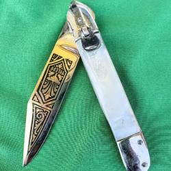 Couteau Espagnol pliant de poche de marque TOLEDO au XX siècle