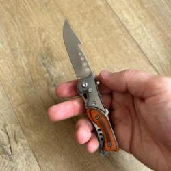 Couteau pliable de poche, petite taille, pratique, compact et durable