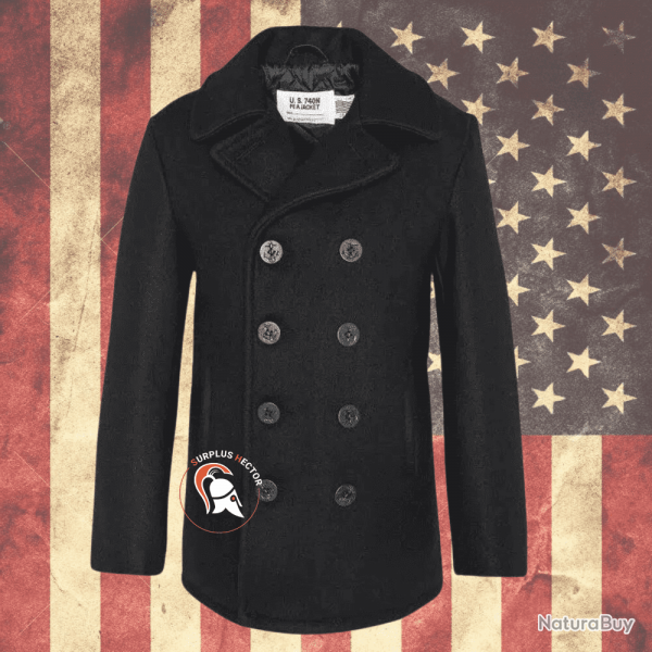 Caban pea coat US Navy 740 Schott