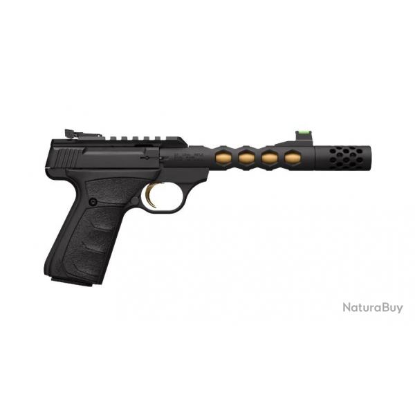 Pistolet Browning Buck Mark Vision Black Gold HEX UFX calibre 22lr