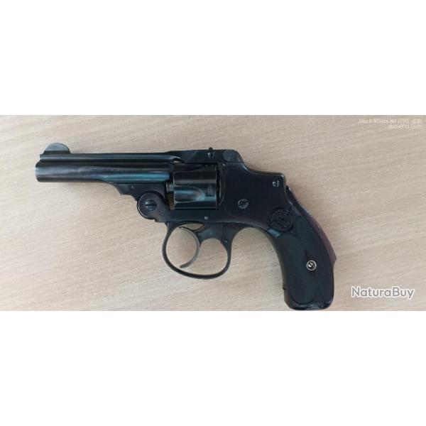 revolver smith&wesson safety hammerless 32s&w (court)