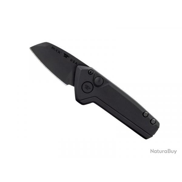 COUTEAU AUTOMATIQUE BUCK MINI DEPLOY BLACKOUT WHARNCLIFFE 0839BKS1