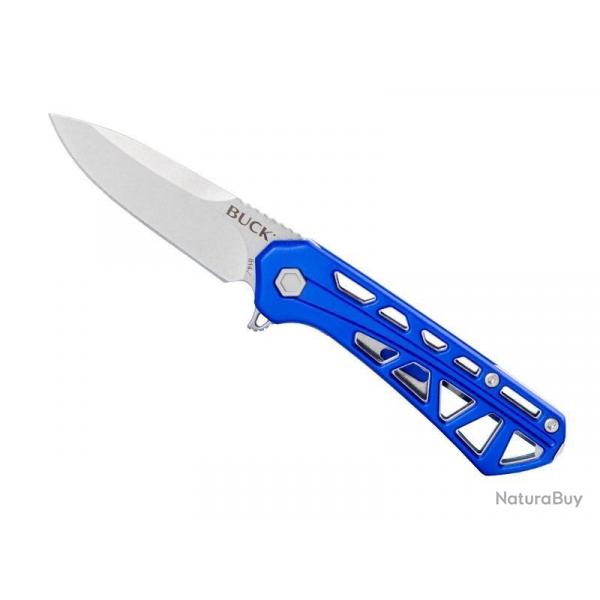 COUTEAU BUCK MINI TRACE BLEU 0814BLS