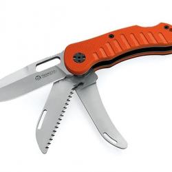 COUTEAU DE CHASSE MASERIN JAGER 3P G10 ORANGE