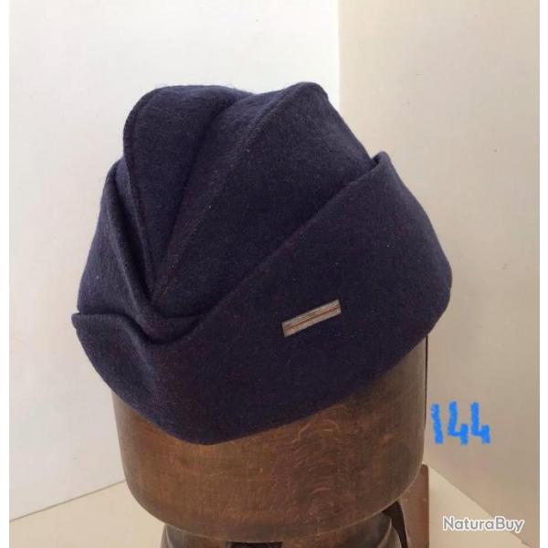 FRANCE- Bonnet de Police, calot AVIATION ARMEE DE L'AIR 1950/60 gros drap Indochine Algrie . #144