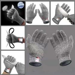 Gants de Protection Anti Coupure Cuisine Bricolage, Modele: A, Taille: M