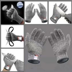Gants de Protection Anti Coupure Cuisine Bricolage, Modele: A, Taille: XL