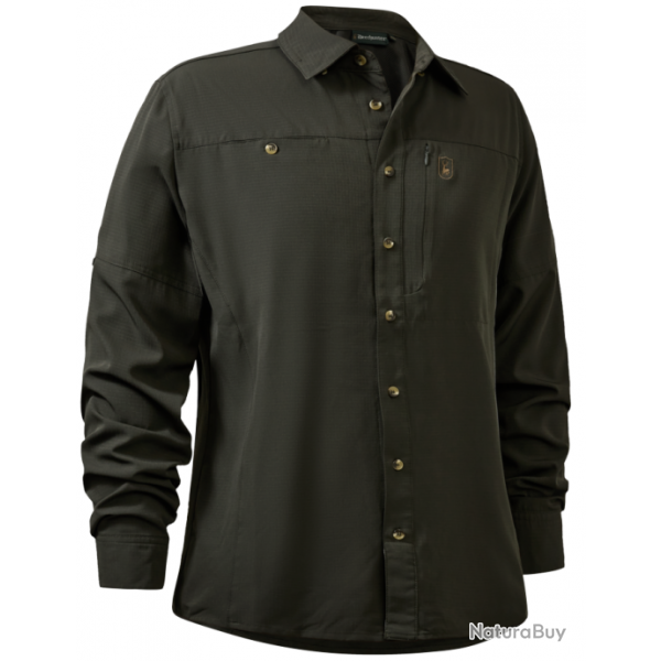 Chemise Canopy vert DEERHUNTER-39/40