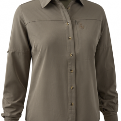 Chemise Canopy grise femme DEERHUNTER