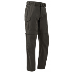 Pantalon détachable en short noir DEERHUNTER