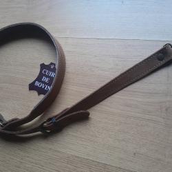 BRETELLE CUIR Luxe ATTACHES RAPIDES